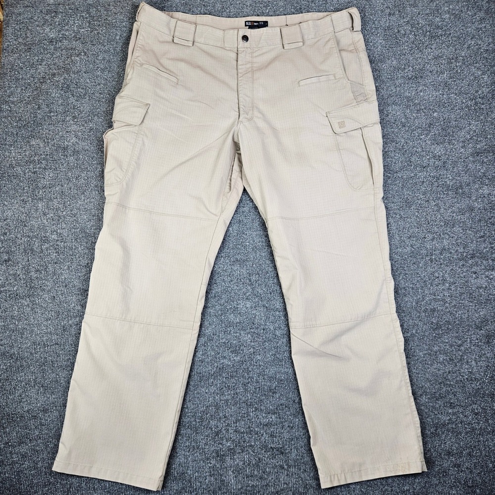 5.11 Tactical Stryke Ripstop Cargo‎ Pants Men's 42x32 Khaki Tan Utility Workwear